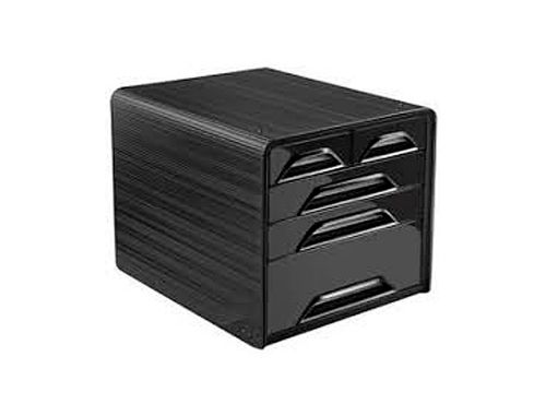 Blocos classificadores de secretaria cep 5 gavetas mistos preto/preto 360x288x270 mm , Cep , 150857 , 3462159011059